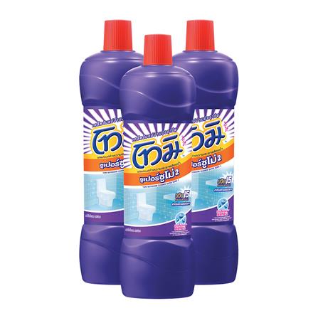 น้ำยาล้างห้องน้ำโทมิ ซูเปอร์ซูโม่ 2 850 มล. สีม่วง แพ็ก3
