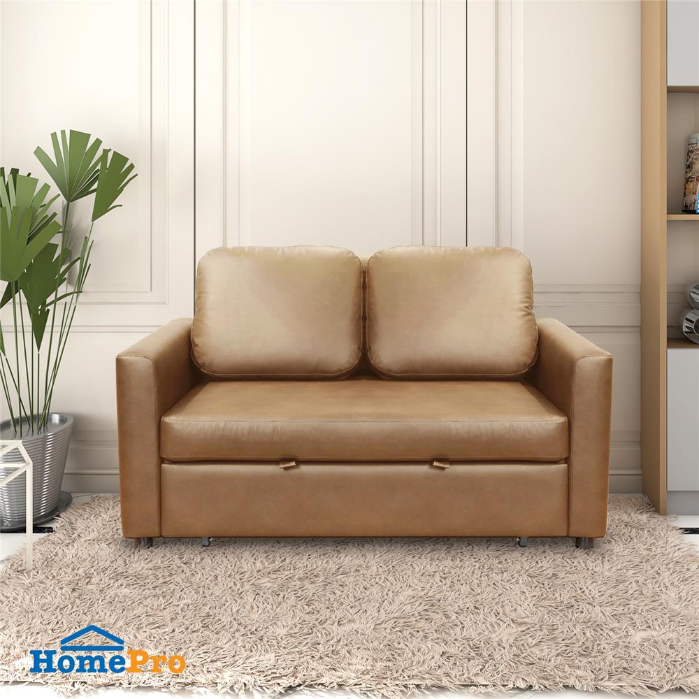 โซฟาเบด 2 ที่นั่ง FURDINI YORK สีน้ำตาล