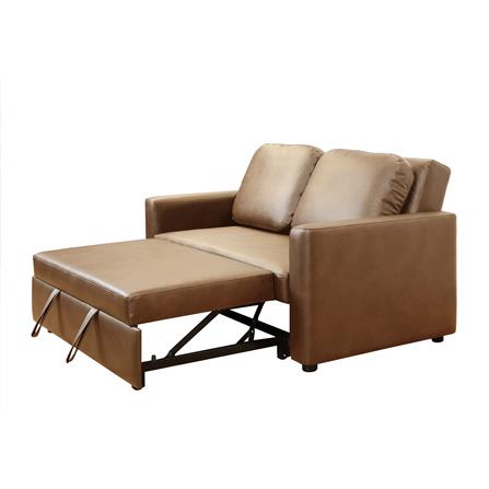 โซฟาเบด 2 ที่นั่ง FURDINI YORK สีน้ำตาล_2