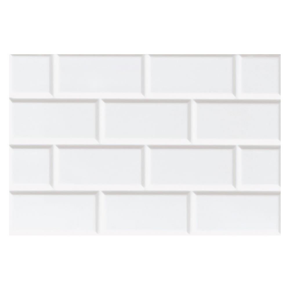 กระเบื้องผนัง 12x18 นิ้ว COTTO อิงลิชการ์เด้นกลอสบริค PM 1.08M2