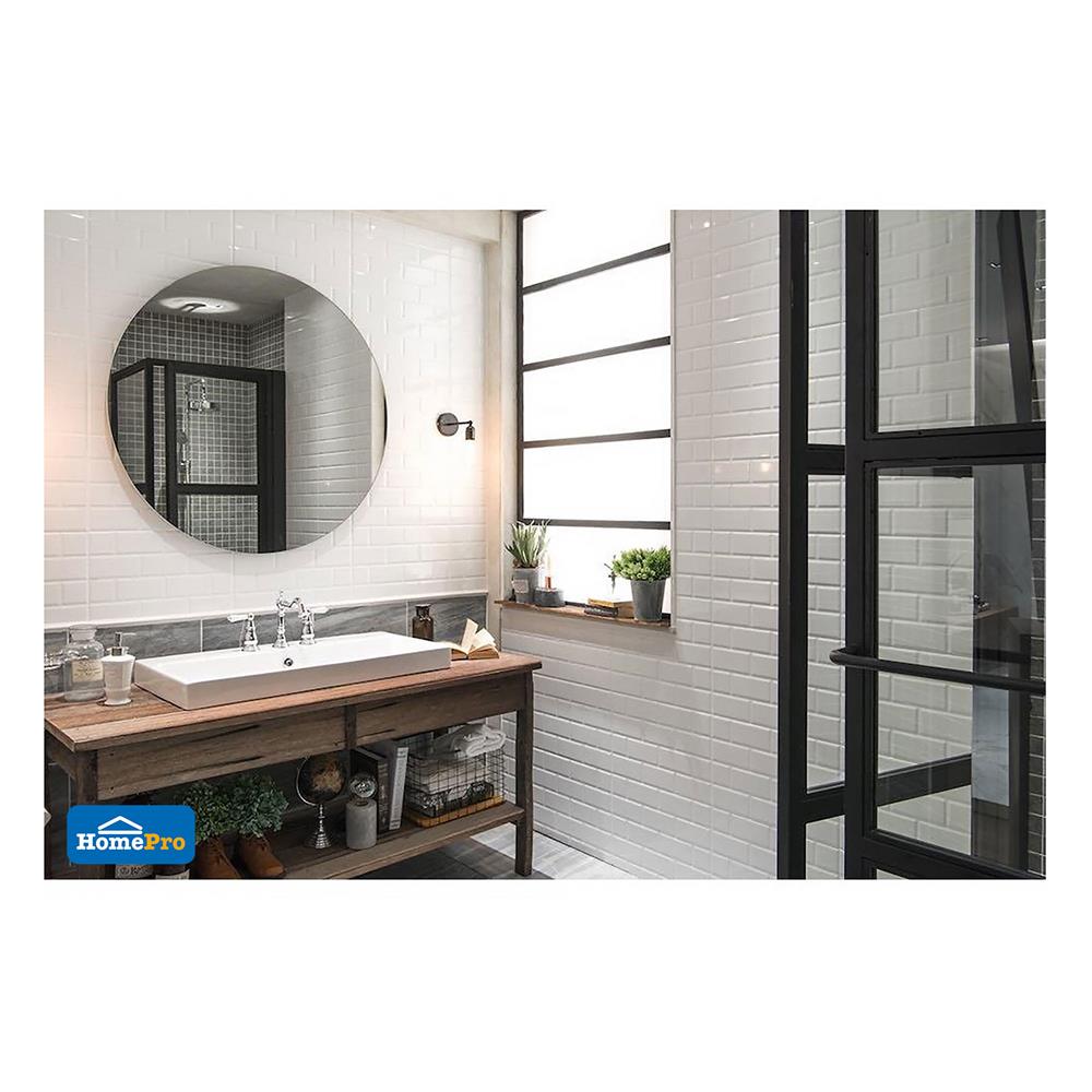 กระเบื้องผนัง 12x18 นิ้ว COTTO อิงลิชการ์เด้นกลอสบริค PM 1.08M2