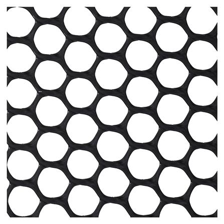 ตาข่ายพลาสติก DEXZON 0.9x2 ม. สีดำ_2