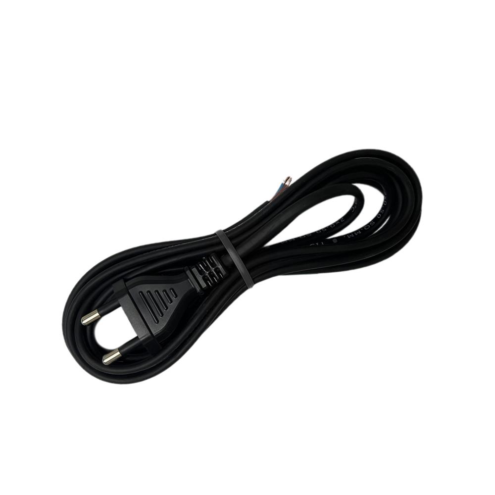 หัวปลั๊ก 2 ขากลมพร้อมสาย VKF SOKAWA 2x0.5 ตร.มม. 5 ม. สีดำ