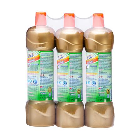 น้ำยาล้างห้องน้ำโทมิ สปาร์คกลิ้งคลีน 850 มล. สีทอง แพ็ก 3_1