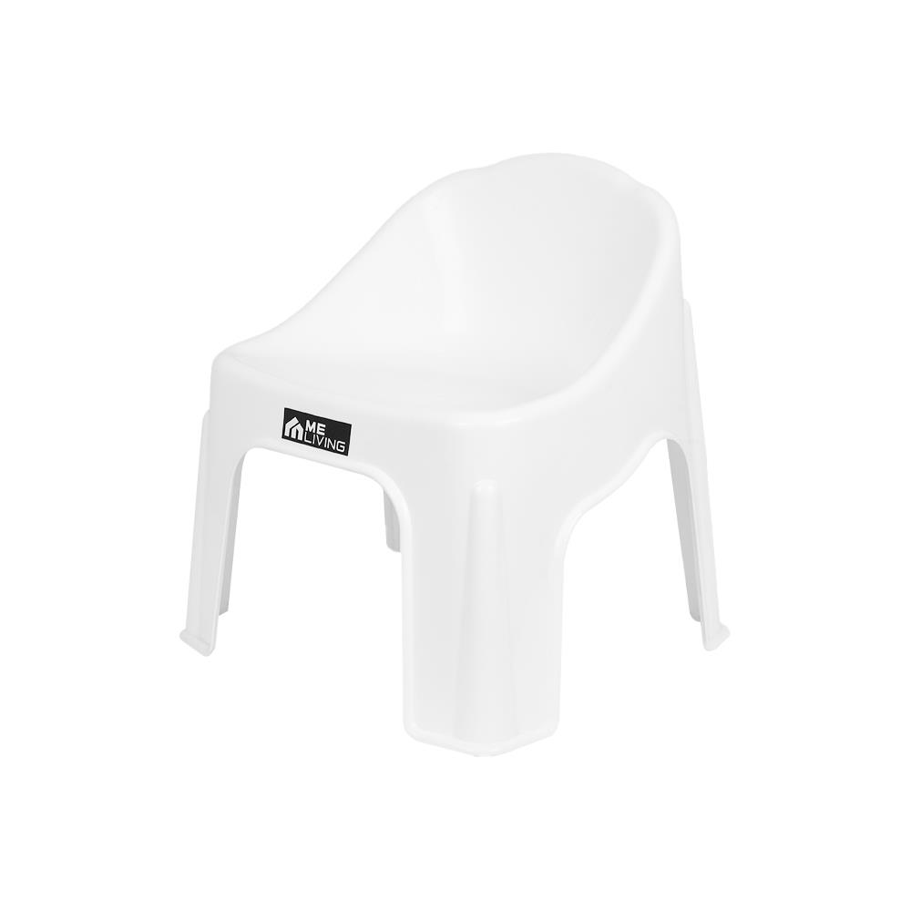 เก้าอี้พลาสติก ME LIVING CANDY สีขาว
