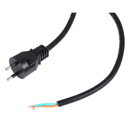 หัวปลั๊ก 2 ขากลมพร้อมสาย VCT SOKAWA 2x1 ตร.มม. 5 ม. สีดำ_1