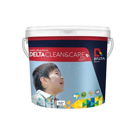 สีน้ำทาภายใน DELTA CLEAN&CARE #00 BASE C ด้าน 1 แกลลอน_0