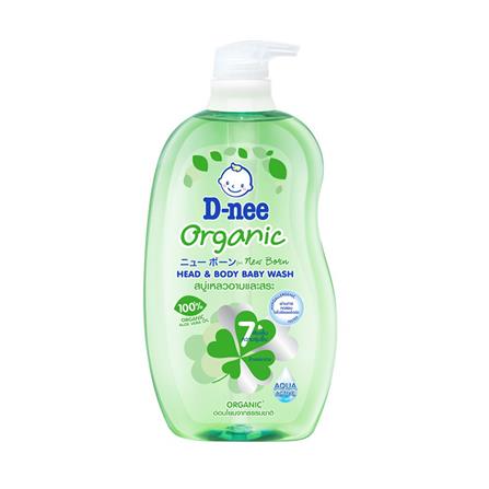 สบู่เหลวเด็ก D-NEE ออร์แกนิค เฮดแอนด์บอดี้วอธ 750 มล._0