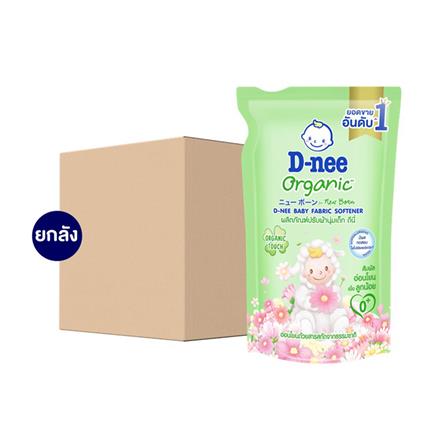 น้ำยาซักผ้าเด็ก D-NEE NEWBORN ORGANIC ALOE VERA 530 มล. สีเขียว (12 ชิ้น)
