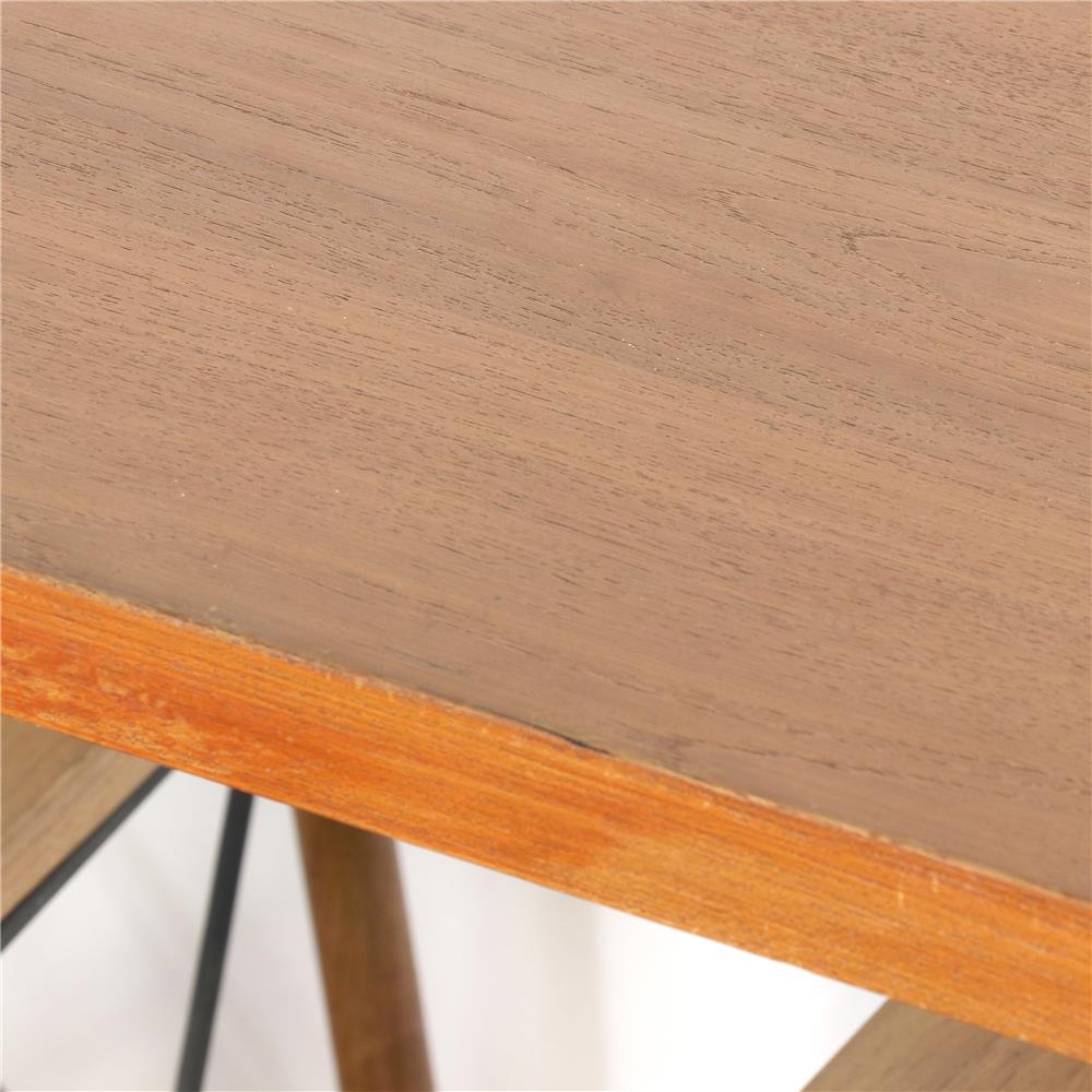 โต๊ะบาร์ไม้สัก 2 ที่นั่ง SPRING ROUND LEG