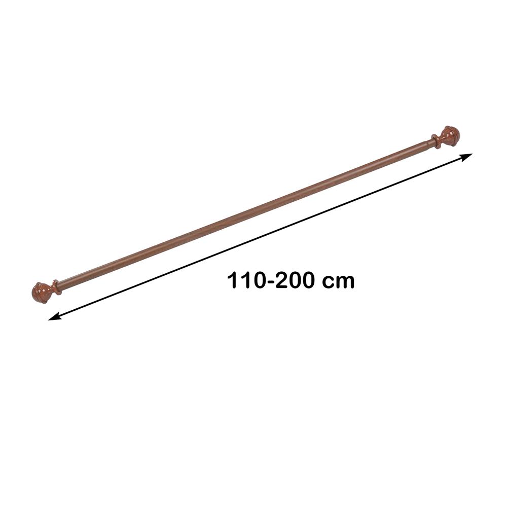 รางอะลูมิเนียม HOME LIVING STYLE NAIL 110-200 ซม. สีโอ๊ค