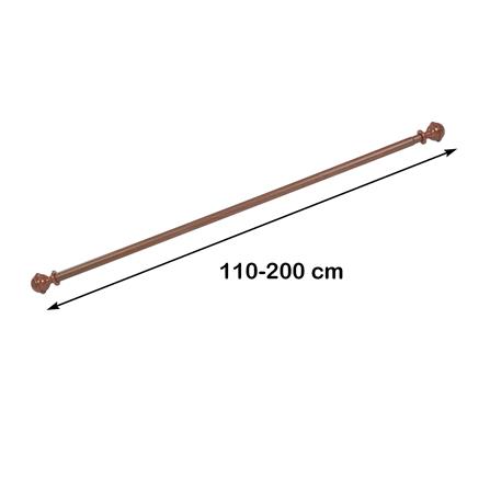 รางอะลูมิเนียม HOME LIVING STYLE NAIL 110-200 ซม. สีโอ๊ค_5