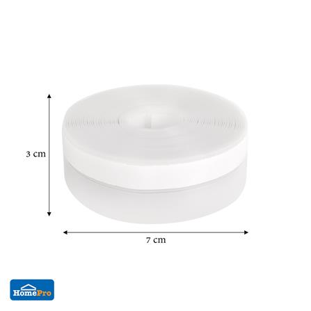 ซีลยางประตูซิลิโคน DEXZON 25 มม. x 5 ม. สีใส_2