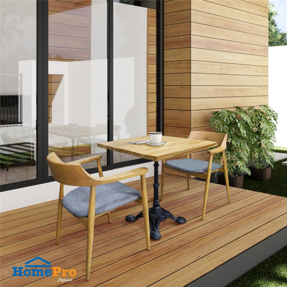 ชุดสนามไม้สัก 2 ที่นั่ง SPRING POLICE