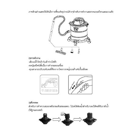 เครื่องดูดฝุ่น MATALL MT-V115 1200 วัตต์ 15 ลิตร_5