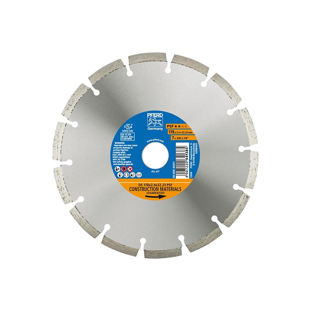 ใบเพชรตัดคอนกรีต PFERD 7 นิ้ว