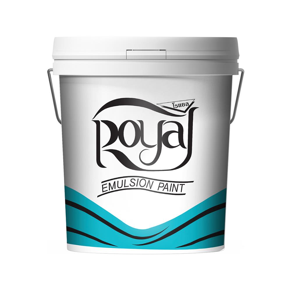 สีน้ำทาภายใน JBP ROYAL 60 สีขาว ด้าน 5 แกลลอน