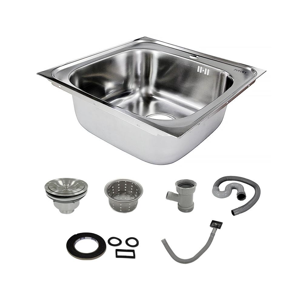 ซิงค์ฝัง 1หลุม KRF KK-01-010H-63