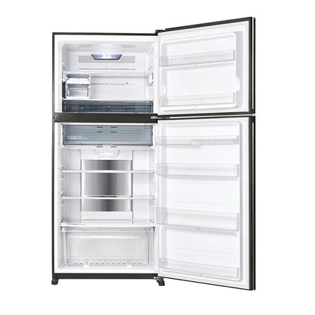 ตู้เย็น 2 ประตู SHARP SJ-X600GP2-BK 21.5 คิว อินเวอร์เตอร์ กระจกดำ_1