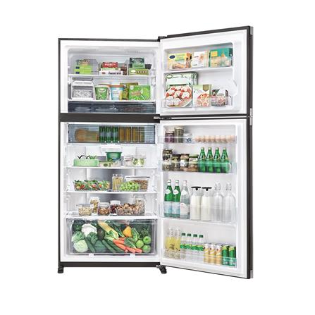 ตู้เย็น 2 ประตู SHARP SJ-X510GP2-BK 18.4 คิว อินเวอร์เตอร์ กระจกดำ_3