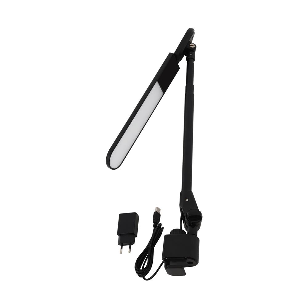 ไฟอ่านหนังสือ LED CARINI LA-N826 7 วัตต์ สีดำ