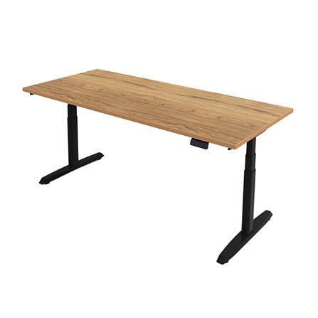 โต๊ะปรับระดับไฟฟ้า ERGOTREND SIT 2 STAND GEN5 120 ซม. สี VINTAGE OAK/ดำ_0