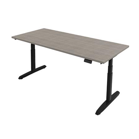 โต๊ะทำงานปรับระดับ ERGOTREND SIT 2 STAND GEN5 120 ซม. สี COMBI GREY/ดำ