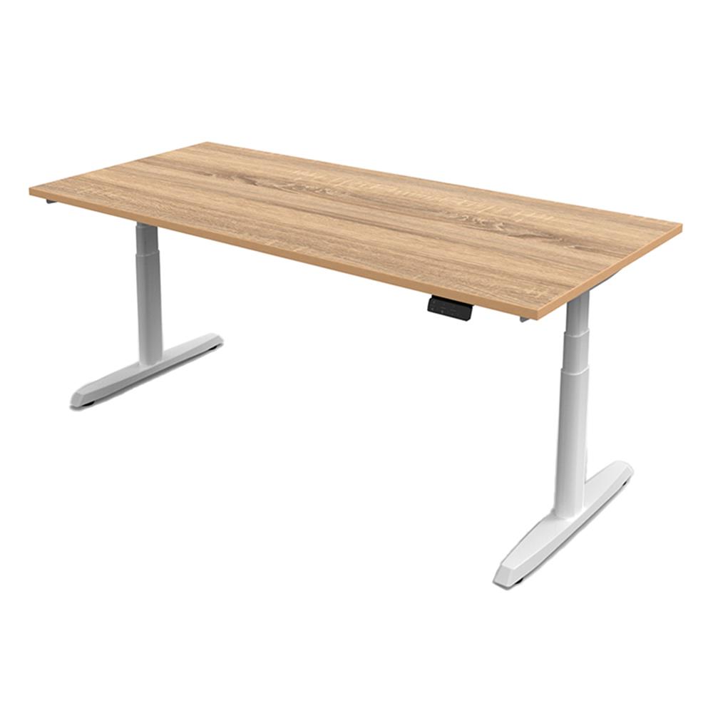 โต๊ะทำงานปรับระดับ ERGOTREND SIT 2 STAND GEN5 120 ซม. สี SONOMA/ขาว