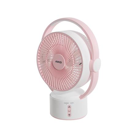 พัดลมพกพา 9 นิ้ว AIKO KN-L2819-WPK สีขาว/ชมพู_1