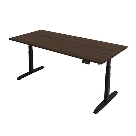 โต๊ะทำงานปรับระดับ ERGOTREND SIT 2 STAND GEN5 120 ซม. สีCLASSIC TEAK/ดำ