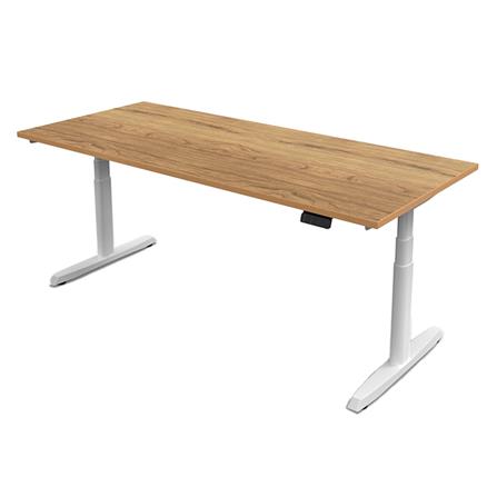 โต๊ะปรับระดับไฟฟ้า ERGOTREND SIT 2 STAND GEN5 150 ซม. สี VINTAGE OAK/ขาว_0