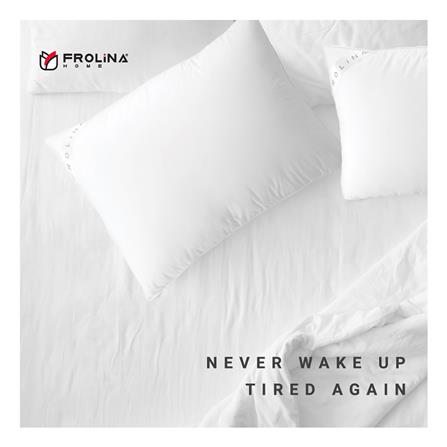หมอนหนุน ใยสังเคราะห์ FROLINA INFRARED FIRM 19x29 นิ้ว สีขาว_7