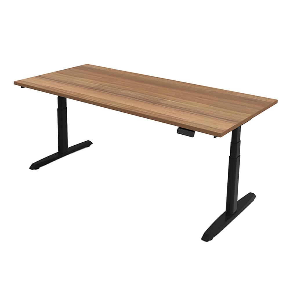 โต๊ะทำงานปรับระดับ ERGOTREND SIT 2 STAND GEN5 120 ซม. สี TEAK/ดำ