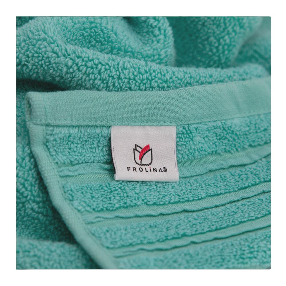 ผ้าขนหนู FROLINA DEO FRESH 15X31 นิ้ว สีเขียว