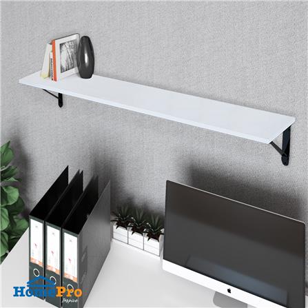 แผ่นชั้นไม้เมลามีน STACKO 120x20x1.6ซม. สีขาวเอเวอลิน_3