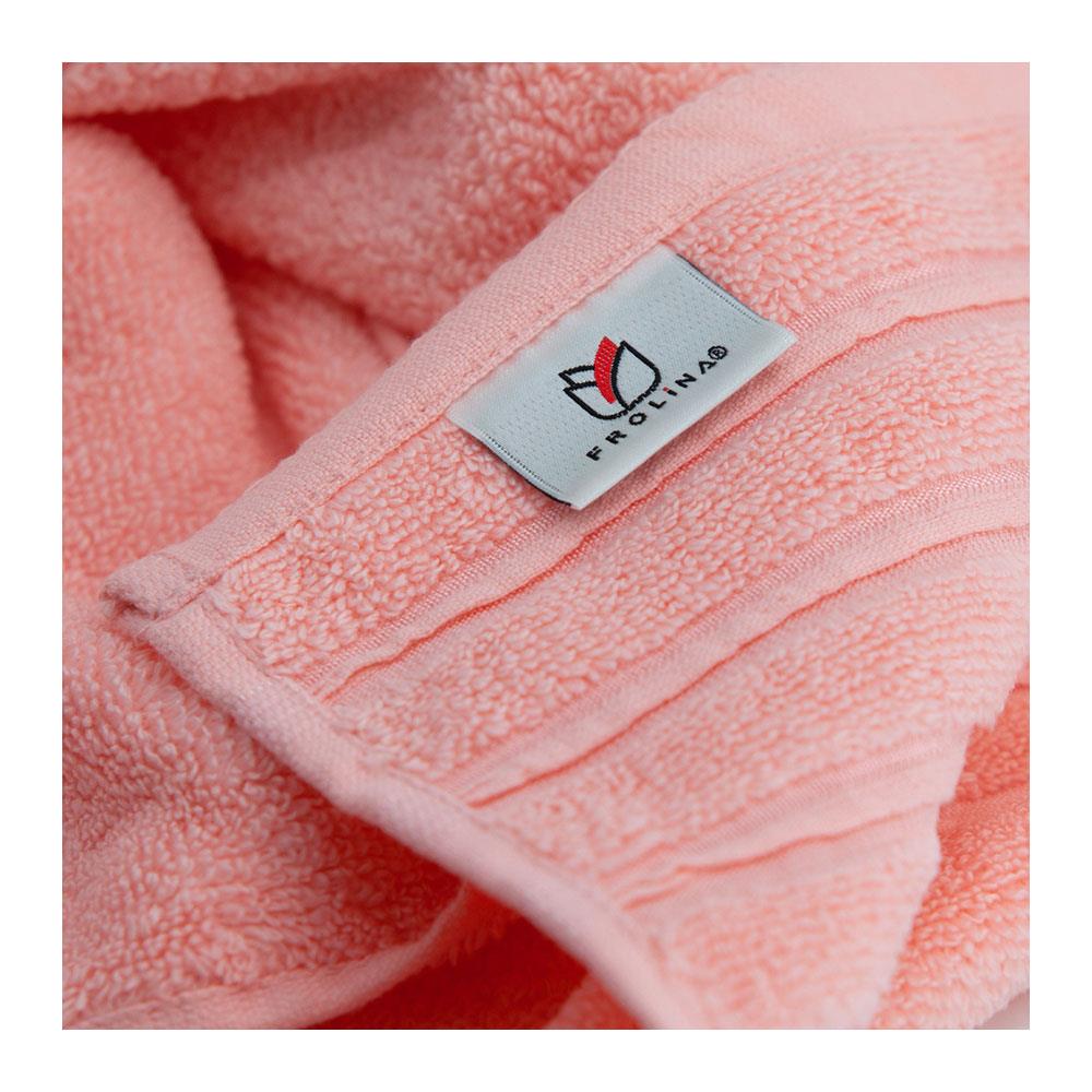 ผ้าขนหนู FROLINA DEO FRESH 15X31 นิ้ว สีชมพู