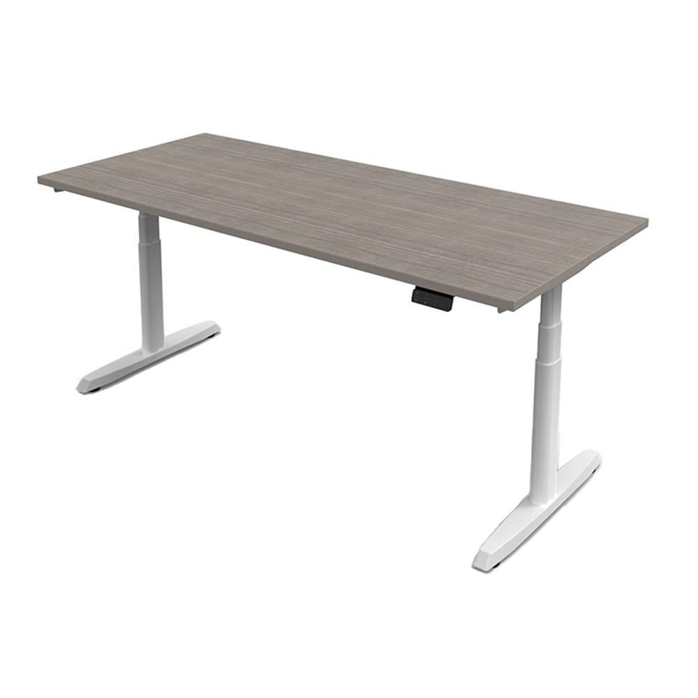 โต๊ะทำงานปรับระดับ ERGOTREND SIT 2 STAND GEN5 120 ซม. สี COMBI GREY/ขาว