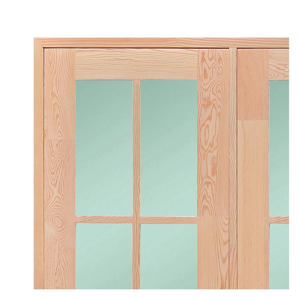 หน้าต่างบานเปิด D2D ECO PINE-FJ EZERO B 120x110 ซม.