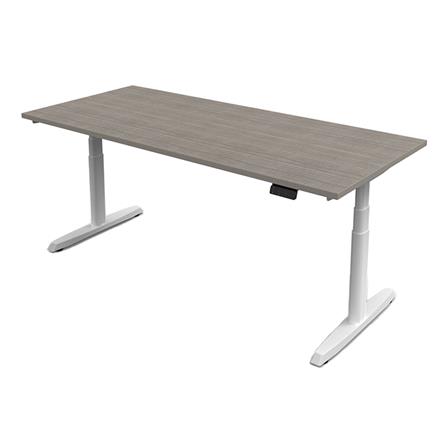 โต๊ะทำงานปรับระดับ ERGOTREND SIT 2 STAND GEN5 150 ซม. สี COMBI GREY/ขาว_0