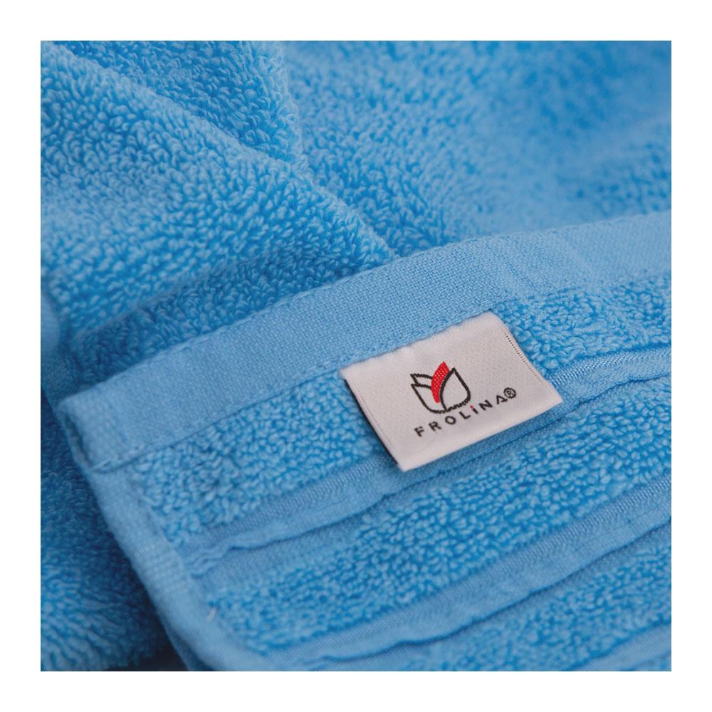 ผ้าขนหนู FROLINA DEO FRESH 15X31 นิ้ว สีฟ้า