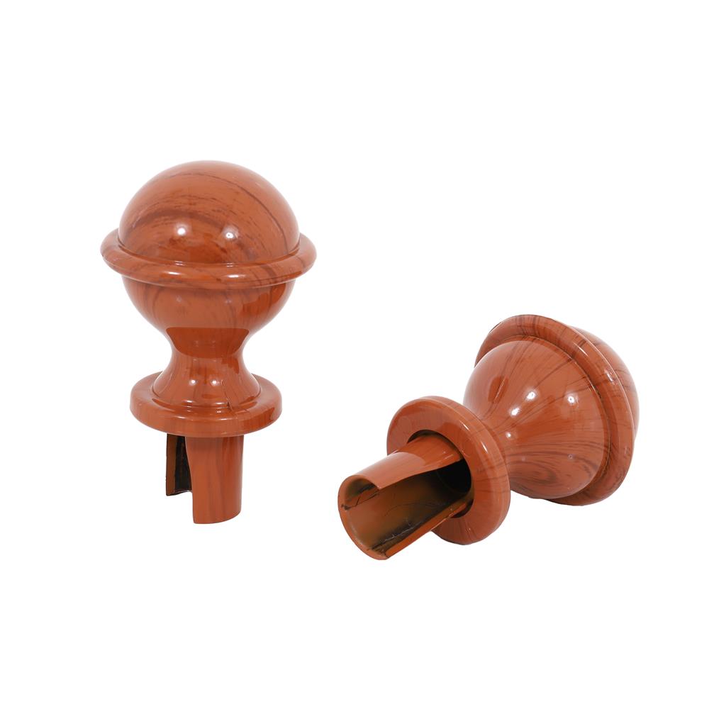 หัว-ท้ายรางม่าน HOME LIVING STYLE NAIL 25 มม. สีสัก