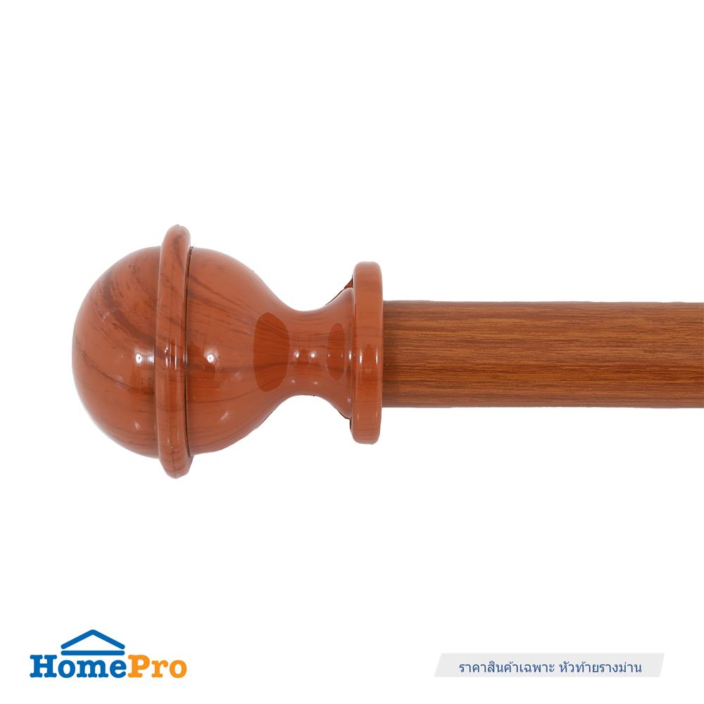 หัว-ท้ายรางม่าน HOME LIVING STYLE NAIL 25 มม. สีสัก