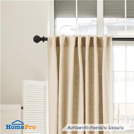 หัว-ท้ายรางม่าน HOME LIVING STYLE NAIL 25 มม. สีน้ำตาล_3