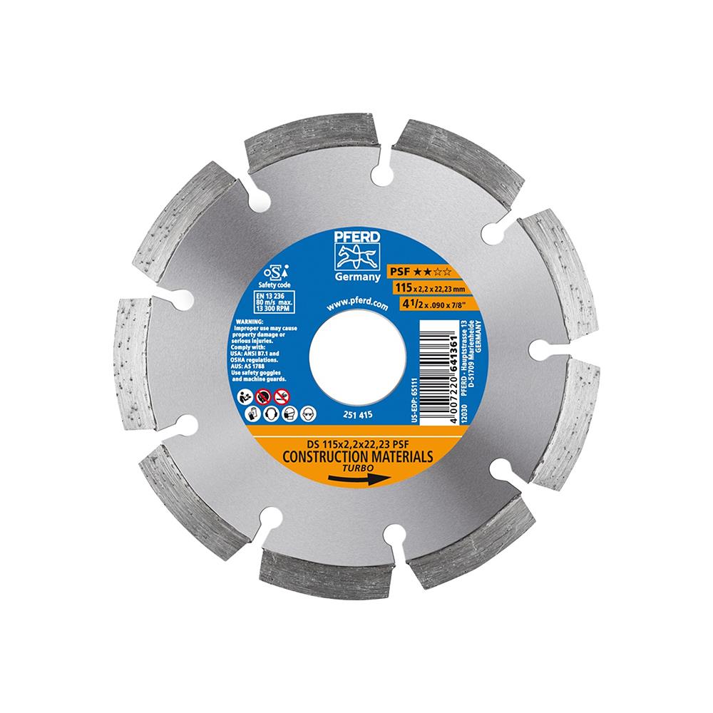 ใบเพชรตัดคอนกรีต PFERD 4 นิ้ว