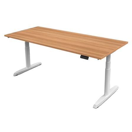 โต๊ะทำงานปรับระดับ ERGOTREND SIT 2 STAND GEN5 180 ซม. สีคาปูชิโน/ขาว_0