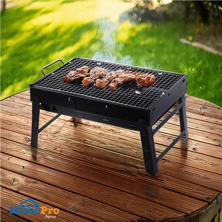 เตาถ่าน BBQ พับเก็บได้ SPRING OWEN สีดำ_3