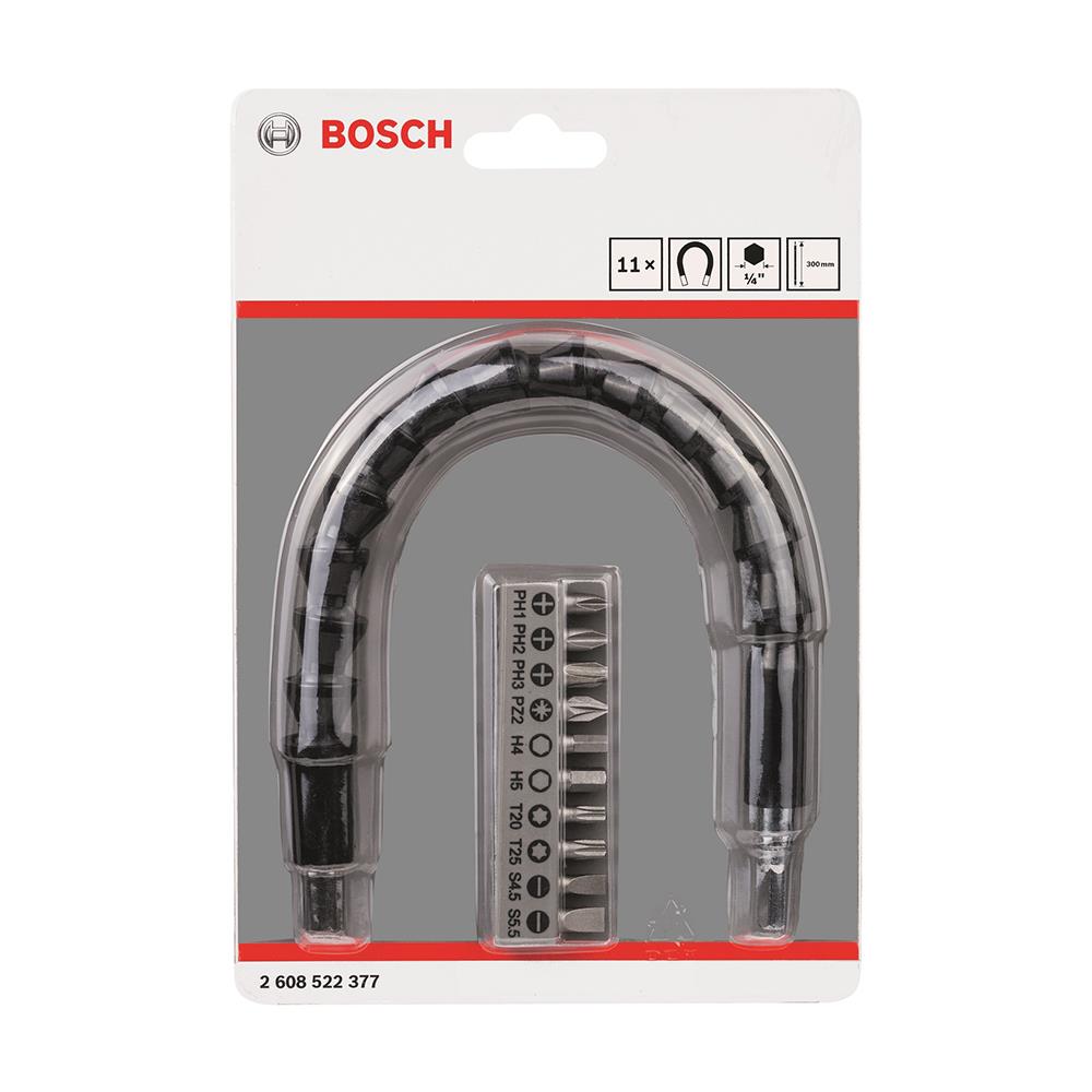 ชุดข้อต่องอได้ 300 มม. พร้อมดอกไขควง BOSCH
