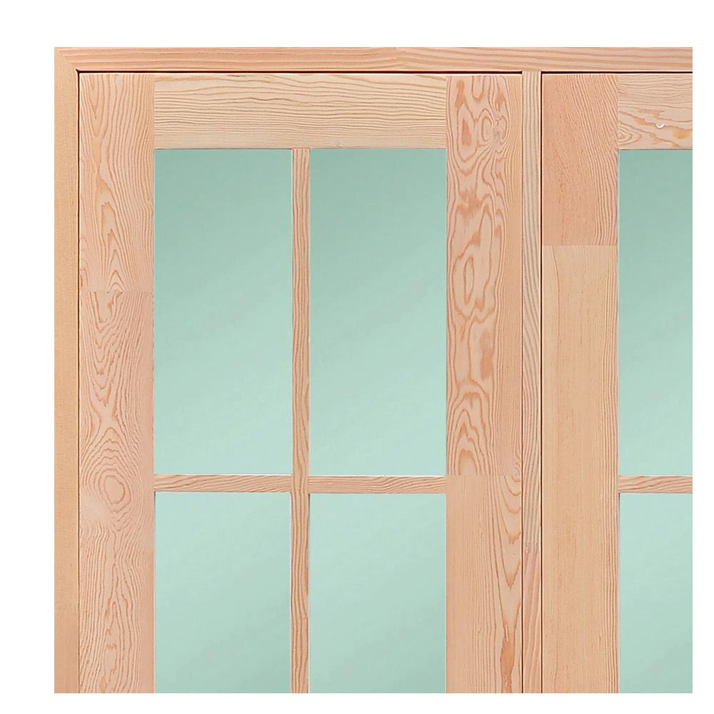 หน้าต่างบานเปิด D2D ECO PINE-FJ EZERO B 120X150 ซม.