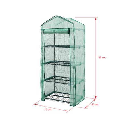 โรงเรือนเพาะปลูก SPRING GRH03106 S สีเขียว_5