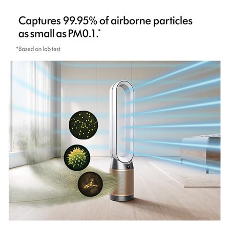 เครื่องฟอกอากาศ DYSON TP09 PCOOL ขาว/ทอง 27 ตารางเมตร_3